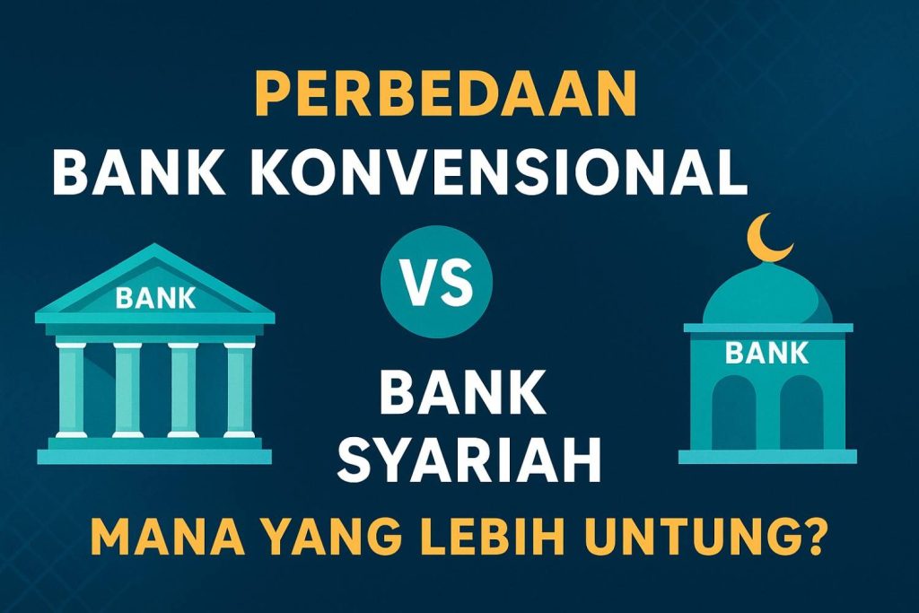 perbedaan bank konvensional dan bank syariah adalah
